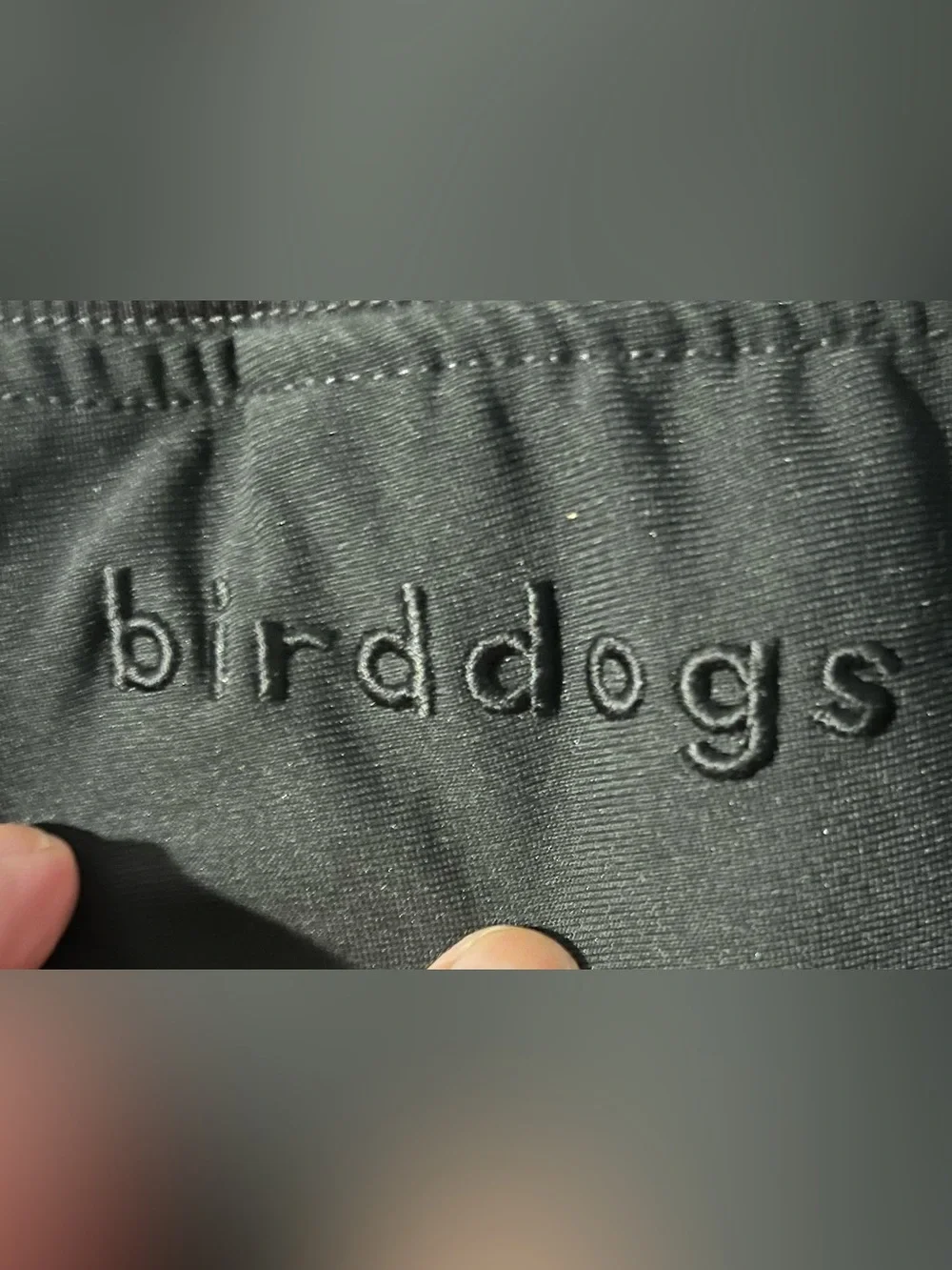 Birddogs Boom For Your Boomstick Black Tapered Joggers Men’s Size Small
